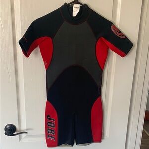 Jobe Black and Red Wetsuit